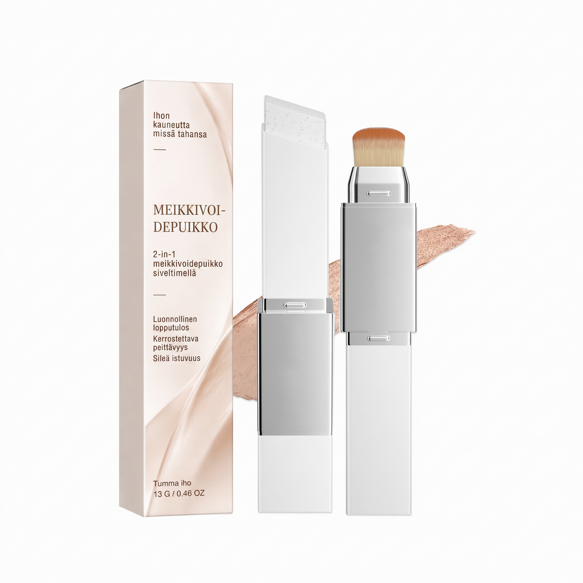 💄 Keine Lust auf Schichten? – 2-in-1 Foundation-Stick mit hoher Deckkraft – Make-up & Concealer in einem Schritt – natürlich, langanhaltend & ideal für unterwegs ✨