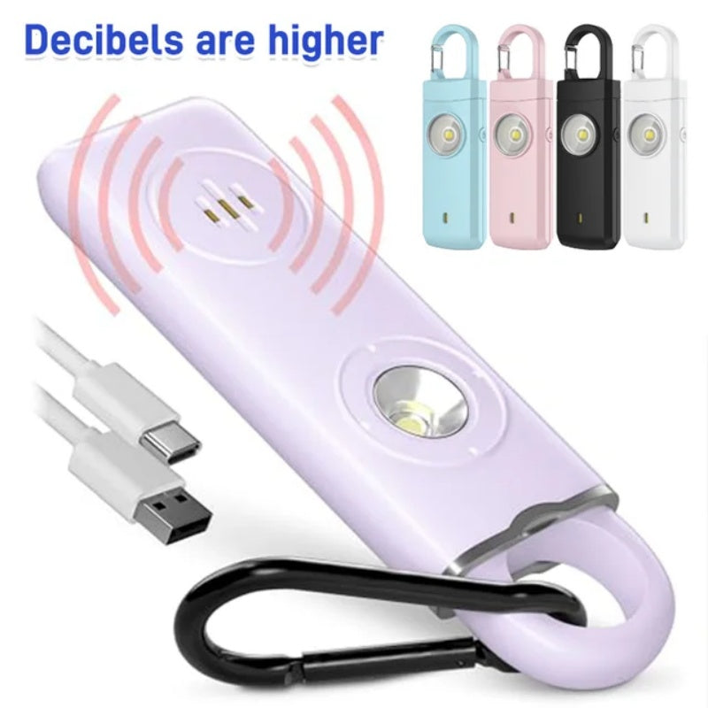 🔥🔥Verkaufsschlager🎁 130 dB laute Sirene mit Blinklicht – Notfall-Sicherheitsalarm