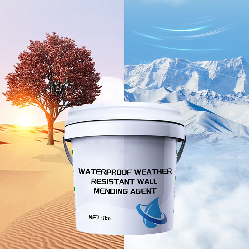 Wasserdichtes und wetterbeständiges Wandreparaturmittel