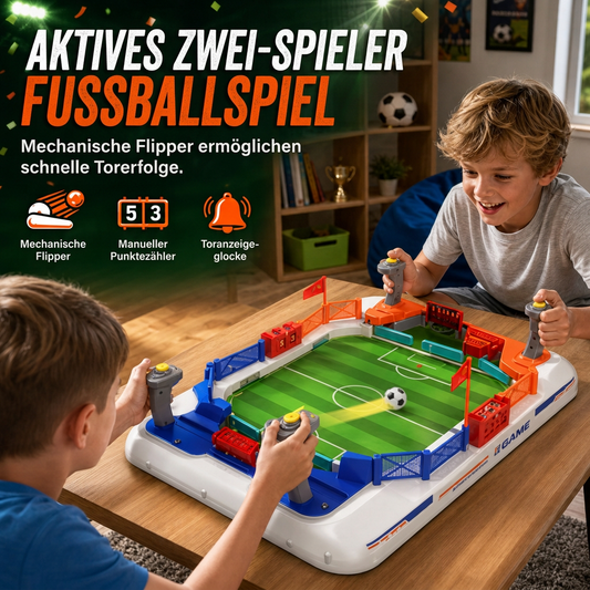 🔥50 % Rabatt🔥2-Spieler-Schlacht Tischfußball Spiel Interaktives Tischfußball-Brettspielzeug für Kinder
