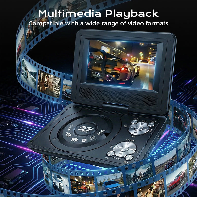 7.8-Zoll-tragbarer DVD-/EVD-Player mit Spielefunktion