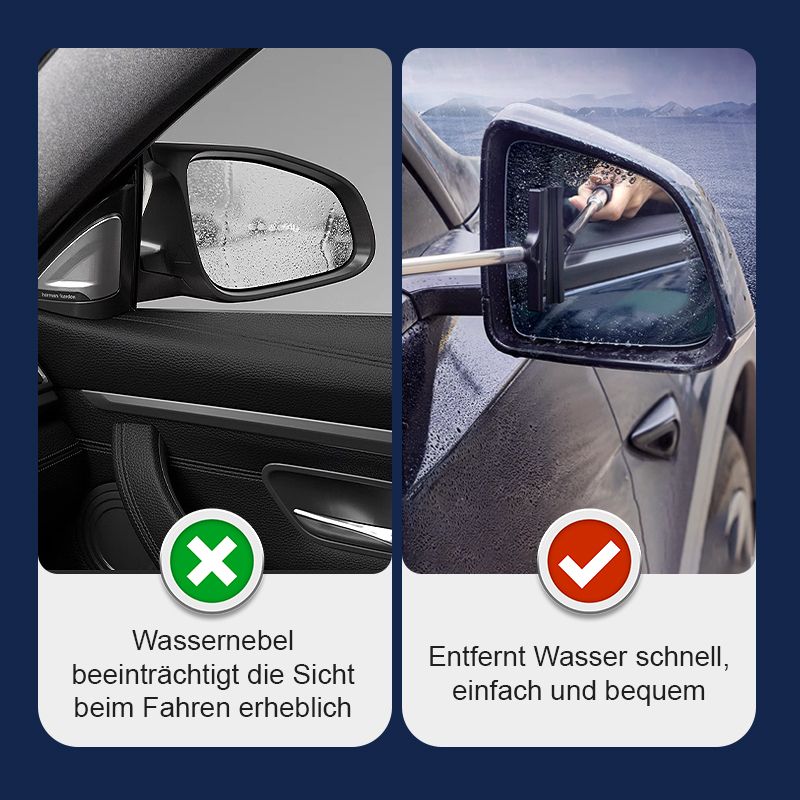 Einziehbarer Auto-Rückspiegelwischer