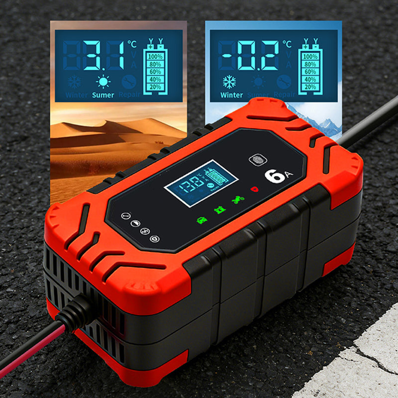 Intelligentes Batterieladegerät für Auto und Motorrad