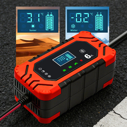 Intelligentes Batterieladegerät für Auto und Motorrad