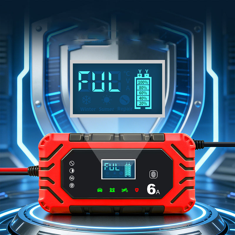 Intelligentes Batterieladegerät für Auto und Motorrad