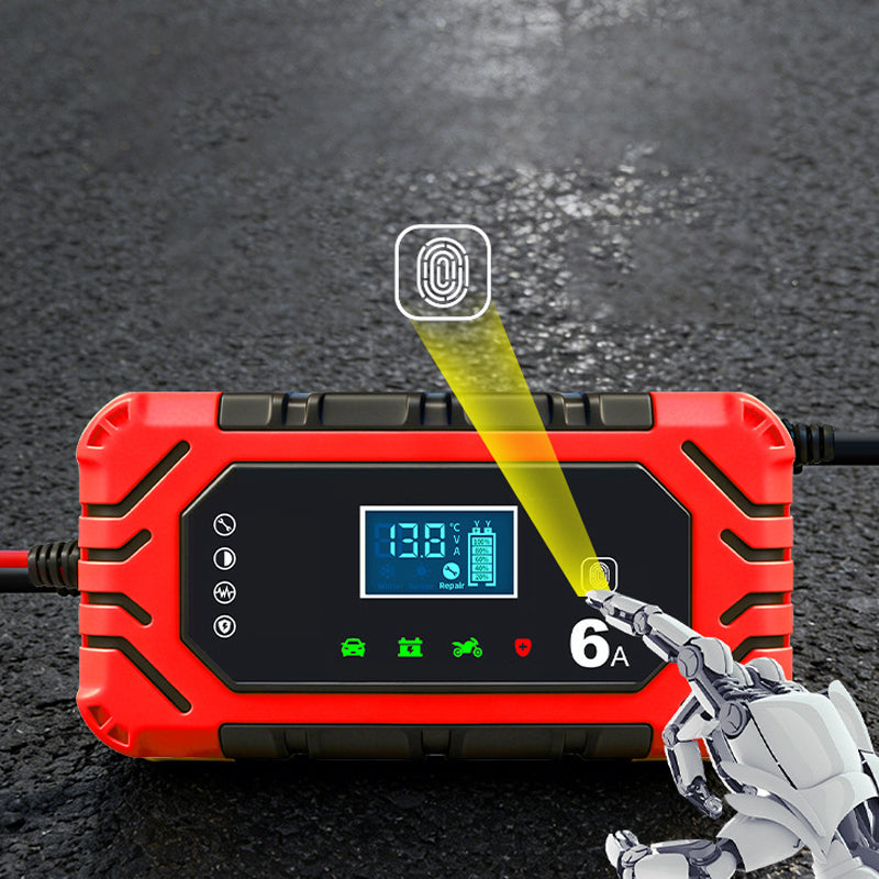 Intelligentes Batterieladegerät für Auto und Motorrad