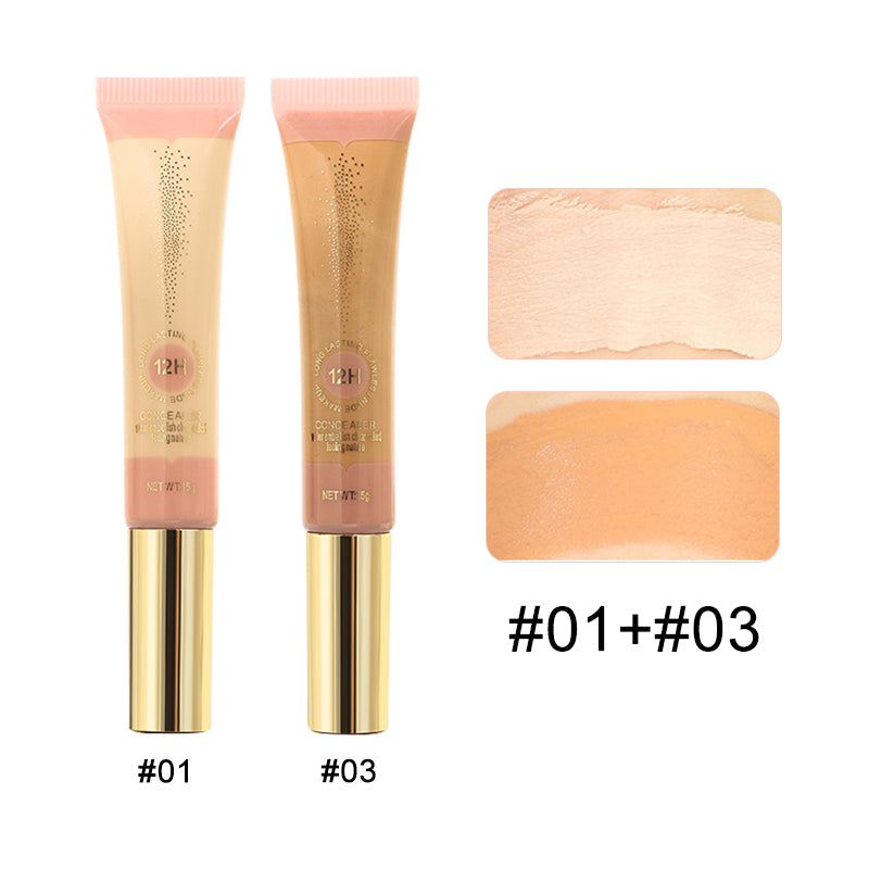 Langanhaltender, deckender Flüssig-Concealer