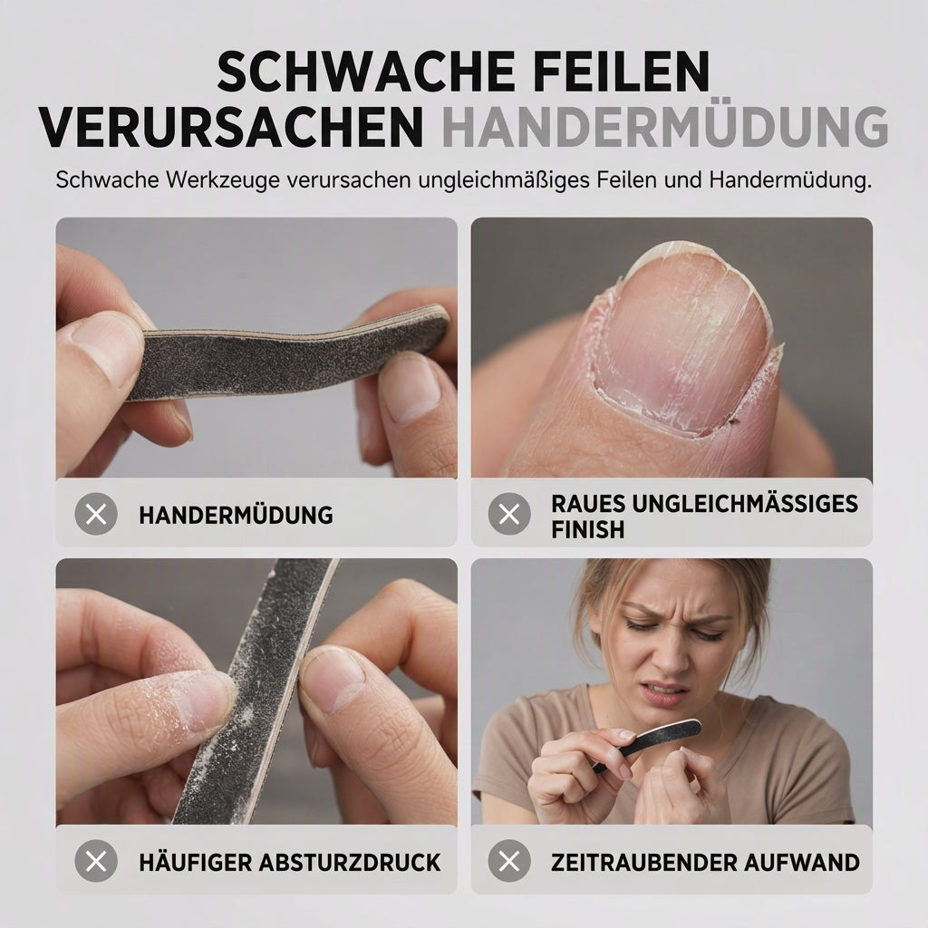 Tragbarer elektrischer USB-Nagelfräser-Stift für Maniküre
