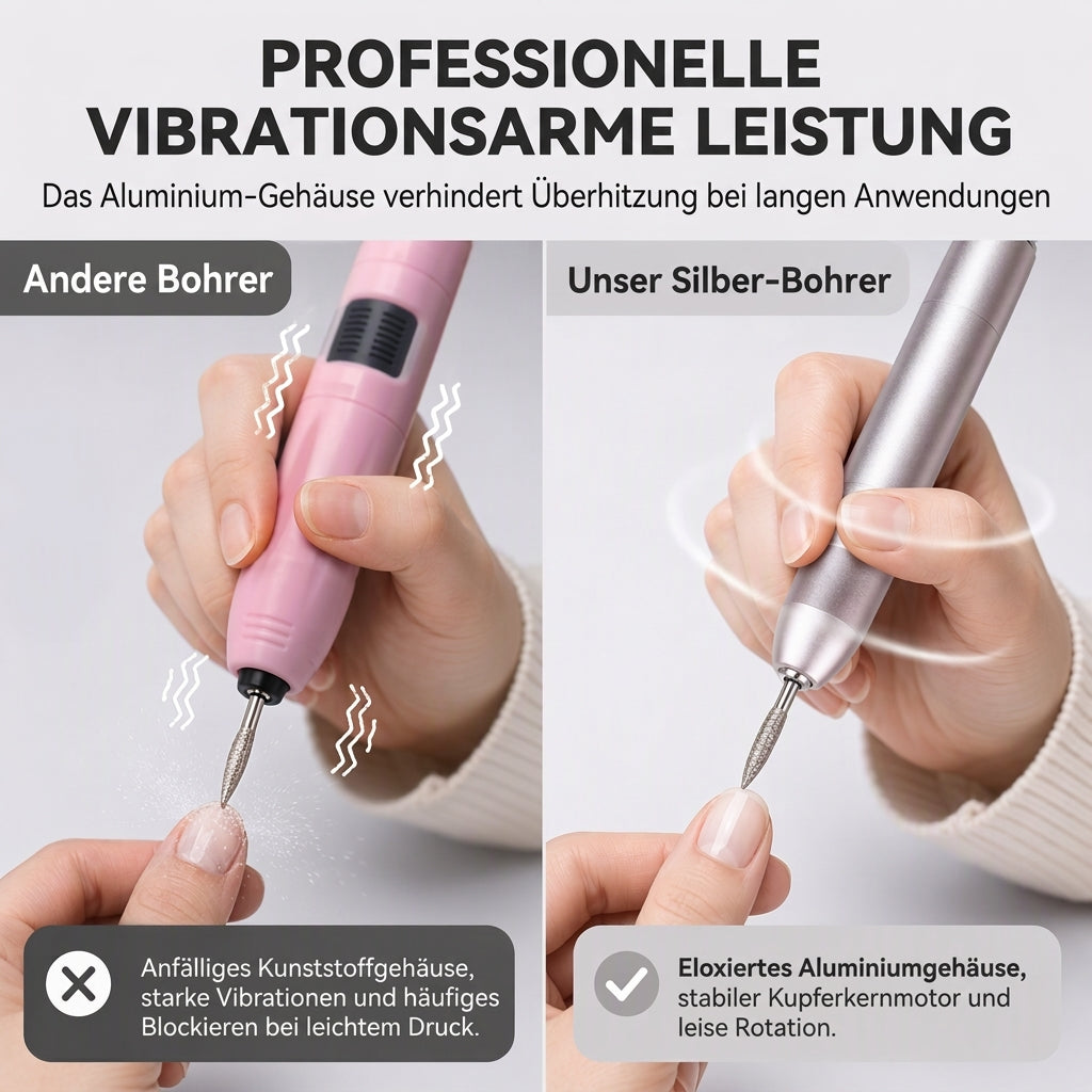 Tragbarer elektrischer USB-Nagelfräser-Stift für Maniküre