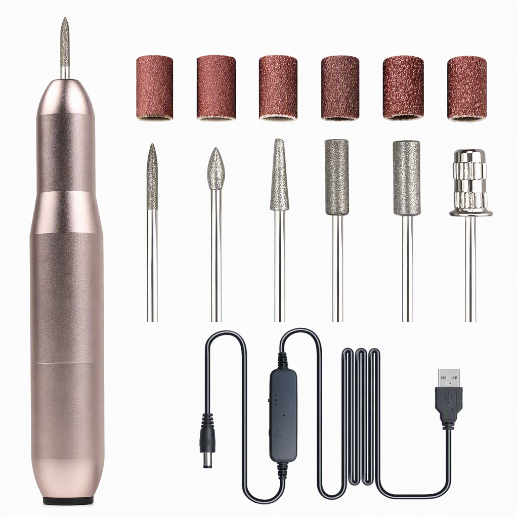 Tragbarer elektrischer USB-Nagelfräser-Stift für Maniküre
