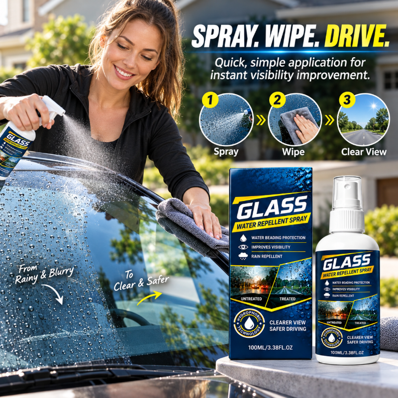Autoglas-Wasserabweisendes Spray