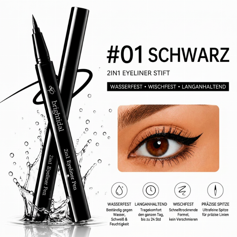 Wasserdicht • Verschmutzungsresistent • Den ganzen Tag tragbar