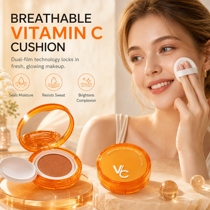 Leichte Air-Cushion-Foundation mit Vitamin C