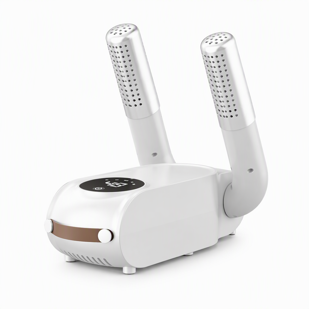 Zusammenklappbarer Schuhtrockner mit intelligentem Timer und UV-Licht