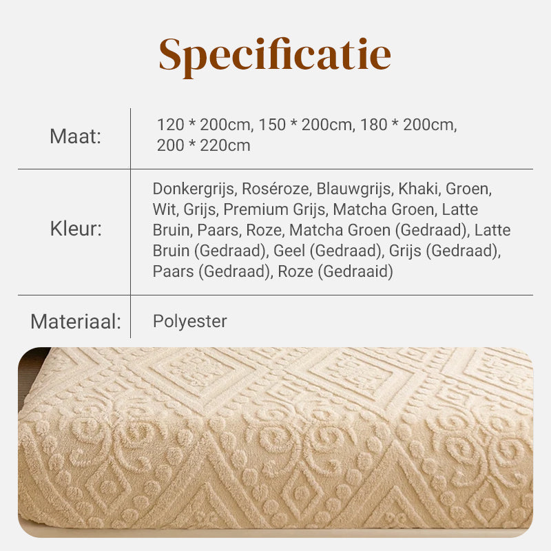 360° Rundum-Stretch-Spannbettlaken aus weichem Strick