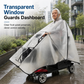 🌧️🛵 Wasserdichte Regenhülle für Elektromobile – Extra langer Schutz mit transparentem Sichtfenster am Armaturenbrett
