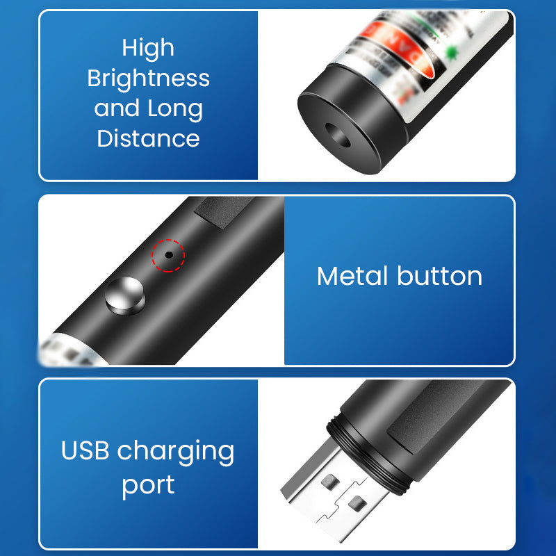 🔥HEISSER ANGEBOT🔥USB-aufladbarer Laserpointer