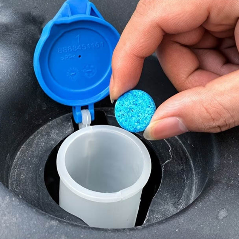 Brausetabletten für die Scheibenwaschanlage