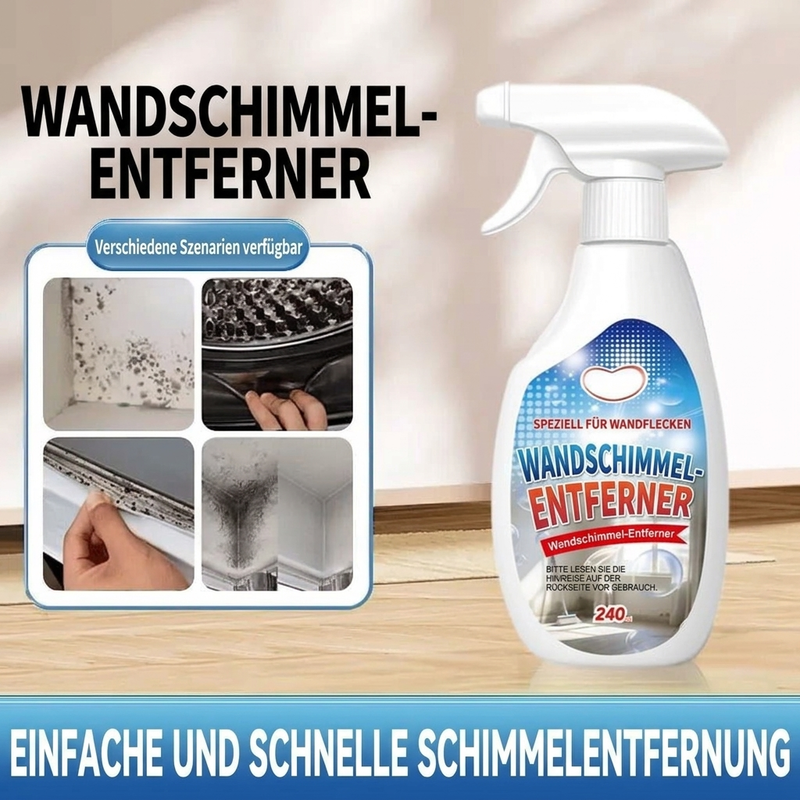 🔥 KAUFEN SIE MEHR, SPAREN SIE MEHR!!📢🧼 Schimmelreinigungsspray für Wandfliesen – Ein schnelles Spray zur Bekämpfung von schwarzen Schimmelflecken in Badezimmern & Küchen ✨