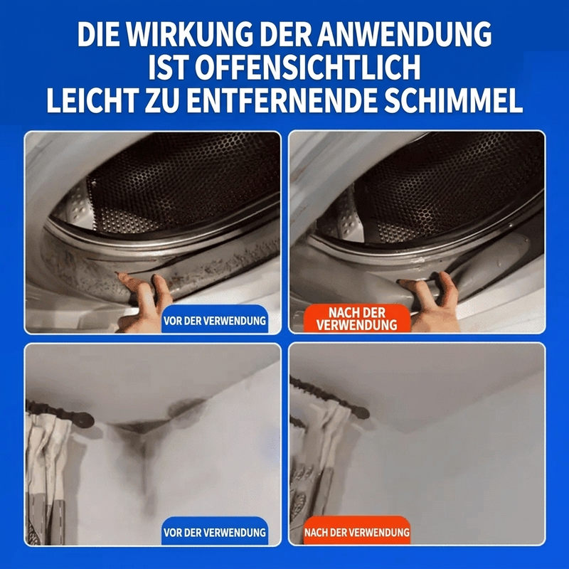 🔥 KAUFEN SIE MEHR, SPAREN SIE MEHR!!📢🧼 Schimmelreinigungsspray für Wandfliesen – Ein schnelles Spray zur Bekämpfung von schwarzen Schimmelflecken in Badezimmern & Küchen ✨