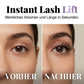 Volumen-Wimperntusche und Wimpernzange