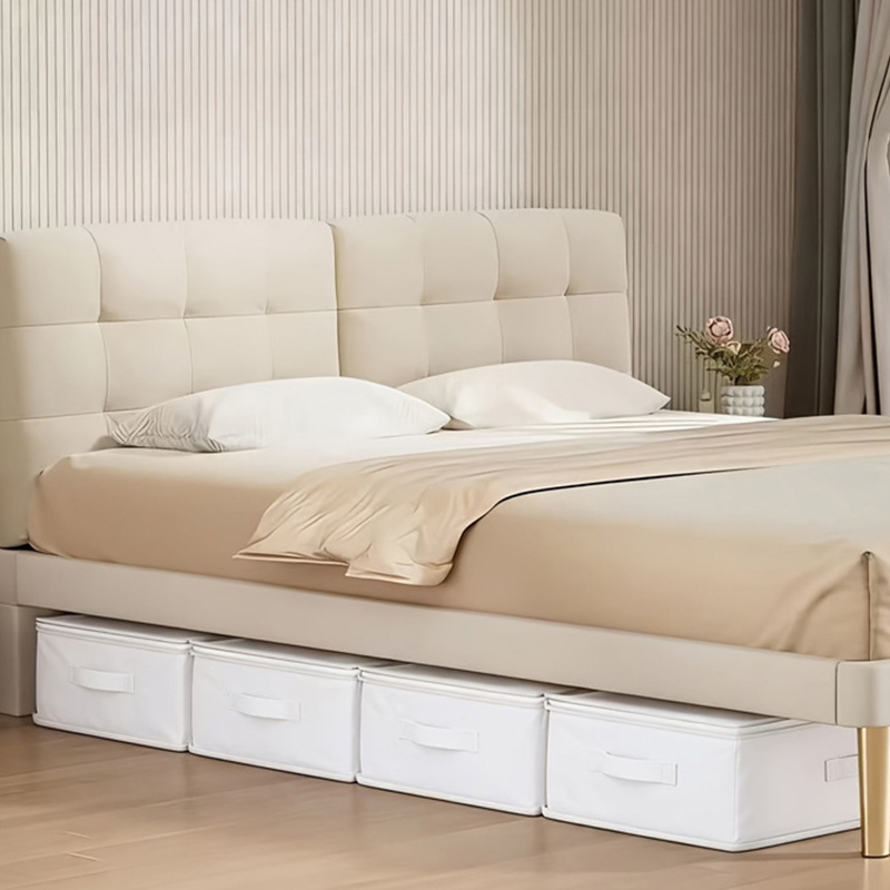 Faltbare Aufbewahrungstasche für unter dem Bett mit Reißverschlussdeckel