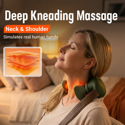 Tragbares Multifunktions-Massagegerät für Nacken und Schultern