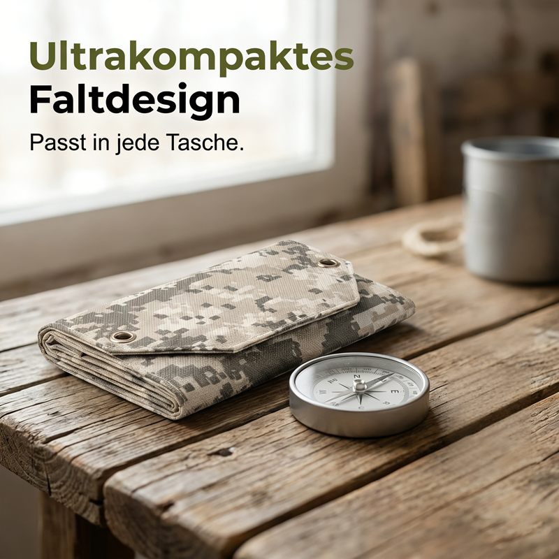 Tragbares Solarpanel für Outdoor-Abenteuer
