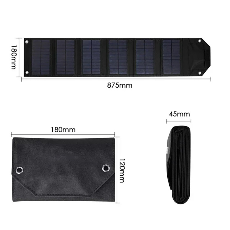 Tragbares Solarpanel für Outdoor-Abenteuer
