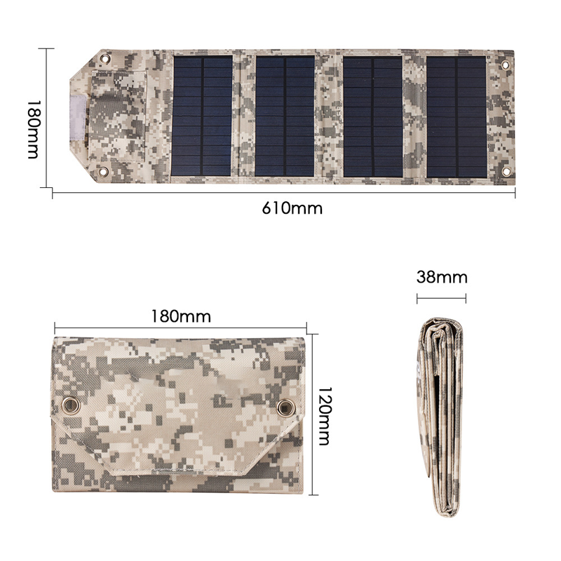 Tragbares Solarpanel für Outdoor-Abenteuer