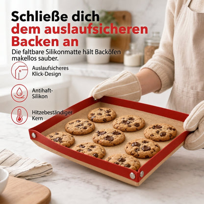 Antihaft-Silikon-Backmatte hitzebeständige Glasfaser-Backfolie für Macarons und Gebäck