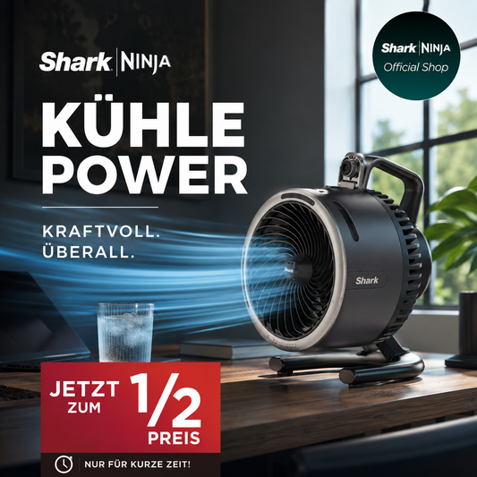 🌀Shark Flex Breeze HydroGo Ventilator mit Sprühnebel