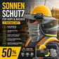 ☀️ 2er-Set Sonnenschutz-Helm mit Nackenschutz