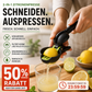 Zitronenpresse mit Schneidevorrichtung